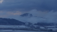 Hohentwiel im Winterkleid, Januar 2020