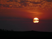 Sonnenaufgang Weiterdingen, Ostern 2020