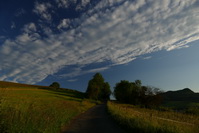 Schnwetterwolken bei Weiterdingen, Hohenstoffel, Juni 2020