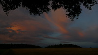 Abendglhen am Tannenberg, Juni 2020