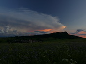 Gewitterhimmel am Hohenstoffel, Juli 2020