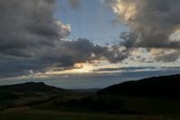 Wolkenhimmel Hohenstoffel, Juli 2020