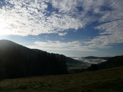 Frhnebel im Schwarzwald bei Bernau, September 2020