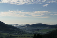 Morgennebel im Schwarzwald bei Bernau, September 2020