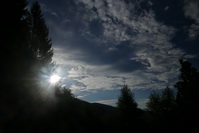 Morgens im Schwarzwald bei Bernau, September 2020