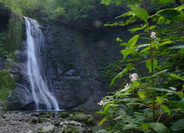 Schleifenbachwasserfall bei Blumberg, September 2020