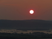 Sonnenaufgang im Herbstnebel, Nhe Mgdeberg, September 2020