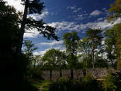 Burgmauern auf dem Hohenhewen, Oktober 2020