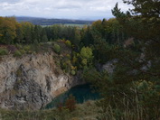 Grner Kratersee am Hwenegg, Oktober 2020
